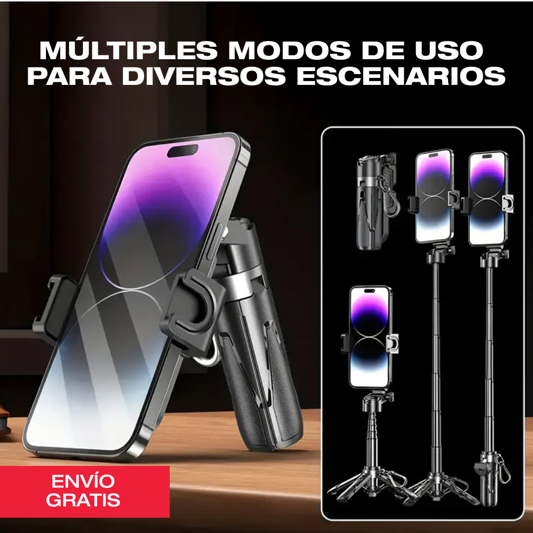 Mini Trípode con Luz LED